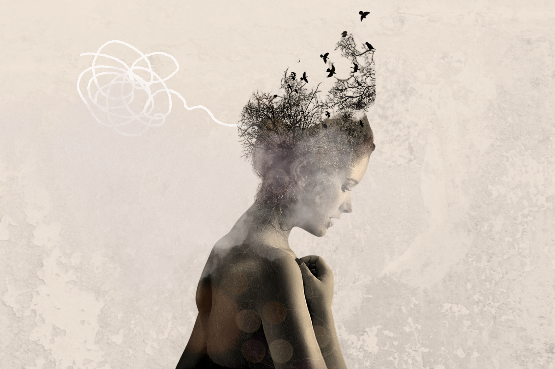 Pensées intrusives : pourquoi ton cerveau te fait ça (et tu n'es pas folle)